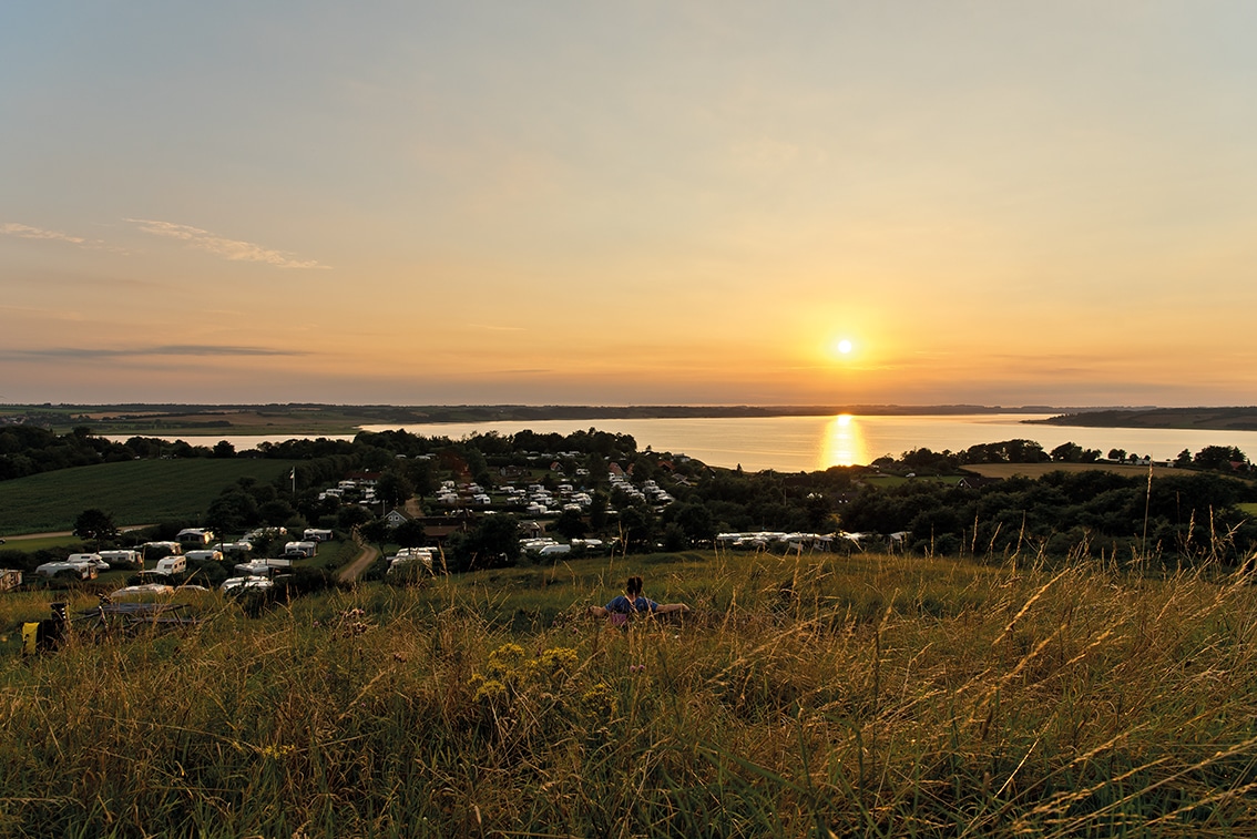Tag familien med på camping ved Limfjorden